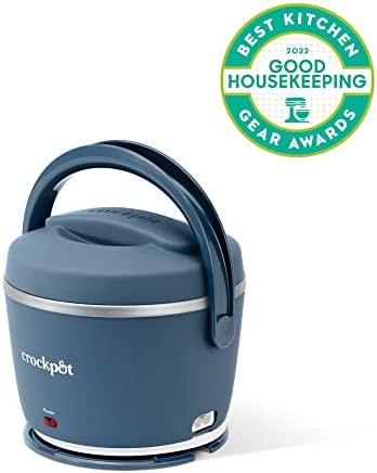 Electric Lunch Box Food Warmer 20oz – Faded Blue - Curated Catalog P4