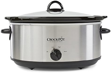 7 Quart Oval Manual Slow Cooker – Stainless Steel - Curated Catalog X8