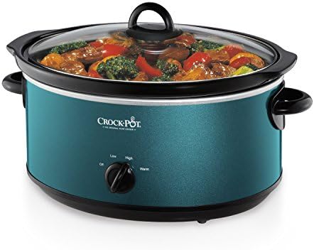 7 Quart Manual Slow Cooker – Turquoise - Curated Catalog K0