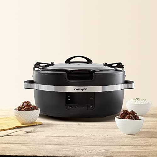 Thermoshield 6 Quart Slow Cooker with Carry Handles - Curated Catalog K4