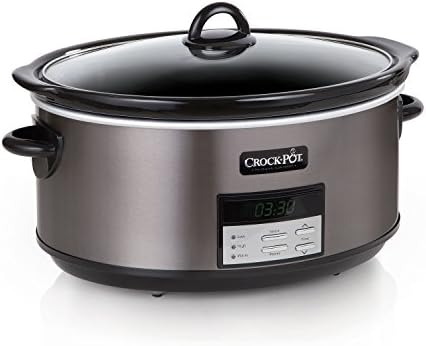 8 Quart Programmable Slow Cooker with Auto Warm - Curated Catalog M8