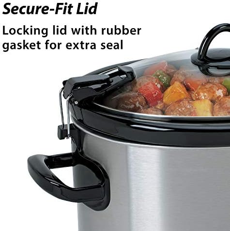 Cook & Carry 6 Quart Portable Slow Cooker - Curated Catalog E6