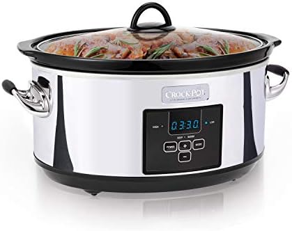 7 Quart Programmable Slow Cooker – Polished Platinum - Curated Catalog U1