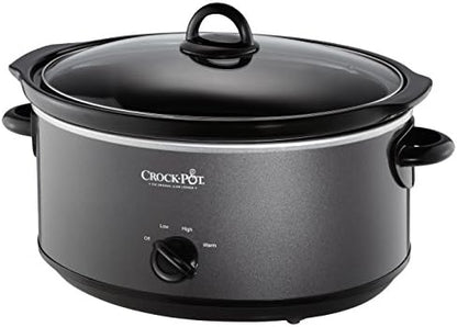 7 Quart Slow Cooker – Charcoal - Curated Catalog E7
