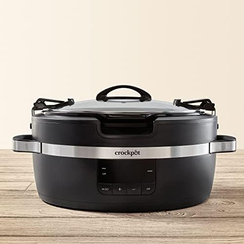 Thermoshield 6 Quart Slow Cooker with Carry Handles - Curated Catalog K4