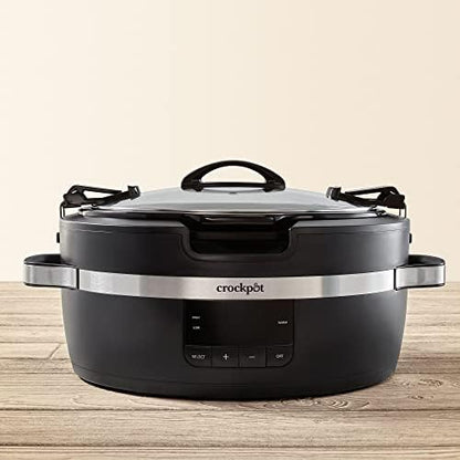Thermoshield 6 Quart Slow Cooker with Carry Handles - Curated Catalog K4