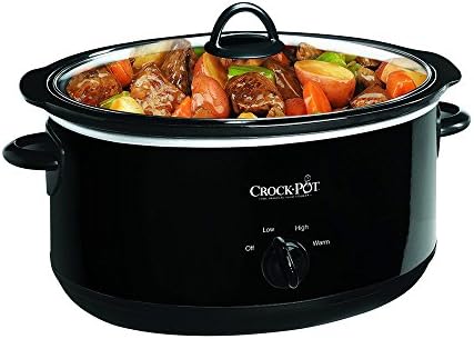 8 Quart Manual Slow Cooker – Black - Curated Catalog O7