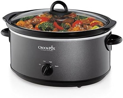 7 Quart Slow Cooker – Charcoal - Curated Catalog E7