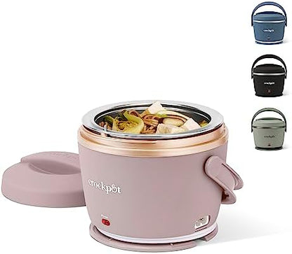 Electric Lunch Box Food Warmer 20oz – Blush Pink - Curated Catalog J0
