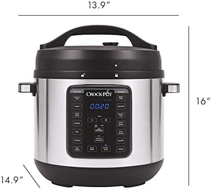 8 Quart Express Crock Multi-Use Pressure Cooker - Curated Catalog D2