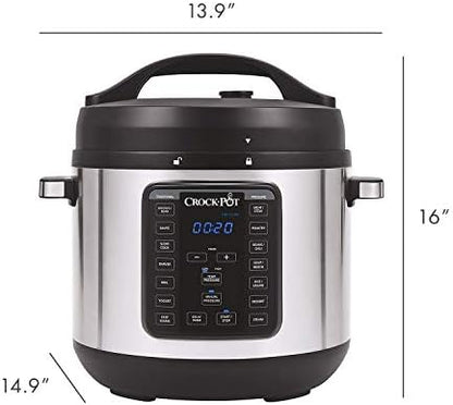 8 Quart Express Crock Multi-Use Pressure Cooker - Curated Catalog B6