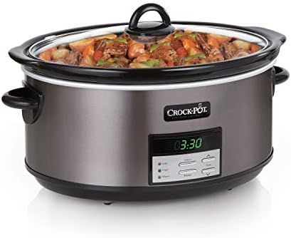 8 Quart Programmable Slow Cooker with Auto Warm - Curated Catalog M8