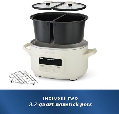 MultiMeal Multicooker with Programmable Slow Cooker - Curated Catalog C8