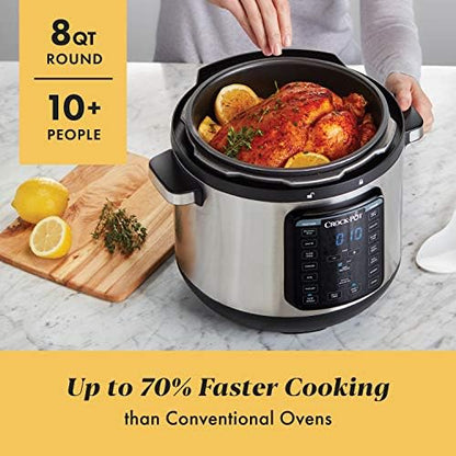 8 Quart Express Crock Multi-Use Pressure Cooker - Curated Catalog D2