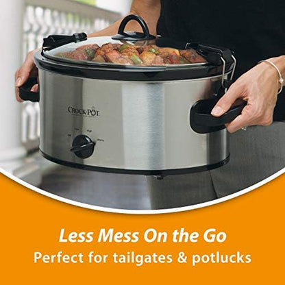 Cook & Carry 6 Quart Portable Slow Cooker - Curated Catalog E6