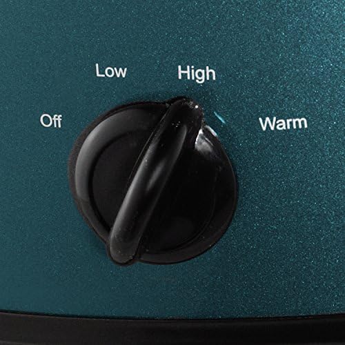 7 Quart Manual Slow Cooker – Turquoise - Curated Catalog K0