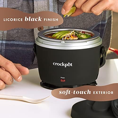 Electric Lunch Box Food Warmer 20oz – Black - Curated Catalog S5