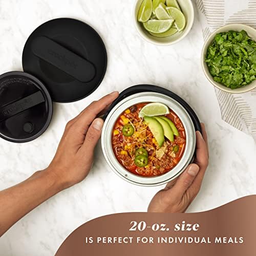 Electric Lunch Box Food Warmer 20oz – Black - Curated Catalog S5
