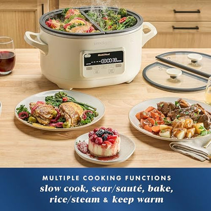 MultiMeal Multicooker with Programmable Slow Cooker - Curated Catalog C8