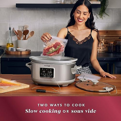 7 Quart Programmable Cook & Carry Slow Cooker - Curated Catalog I5