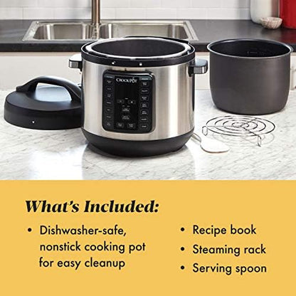 8 Quart Express Crock Multi-Use Pressure Cooker - Curated Catalog D2