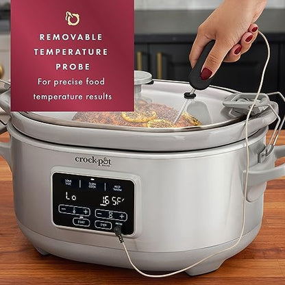 7 Quart Programmable Cook & Carry Slow Cooker - Curated Catalog I5