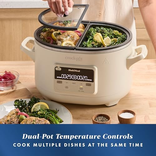 MultiMeal Multicooker with Programmable Slow Cooker - Curated Catalog C8