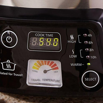 Cook & Carry 6 Quart Programmable Slow Cooker - Curated Catalog X1