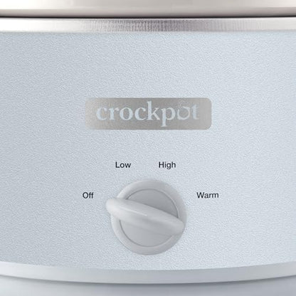 4.5 Quart Manual Slow Cooker – Macaroon Blue - Curated Catalog B1