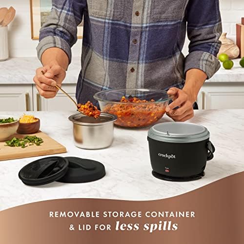 Electric Lunch Box Food Warmer 20oz – Black - Curated Catalog S5