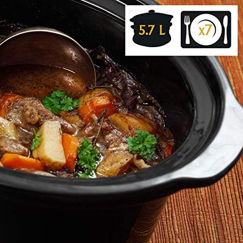 Cook & Carry 6 Quart Portable Slow Cooker - Curated Catalog E6
