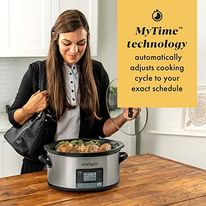 MyTime 6 Quart Programmable Slow Cooker - Curated Catalog M0