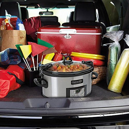 Cook & Carry 6 Quart Programmable Slow Cooker - Curated Catalog X1
