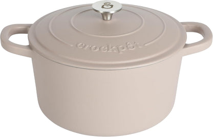 3 Quart Enameled Cast Iron Dutch Oven – Aqua - Curated Catalog T9