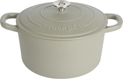3 Quart Enameled Cast Iron Dutch Oven – Aqua - Curated Catalog T9