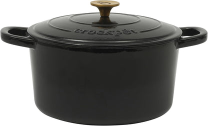 3 Quart Enameled Cast Iron Dutch Oven – Aqua - Curated Catalog T9