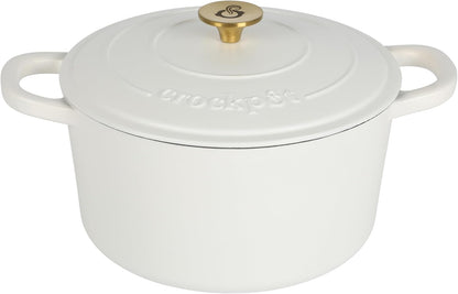 3 Quart Enameled Cast Iron Dutch Oven – Aqua - Curated Catalog T9