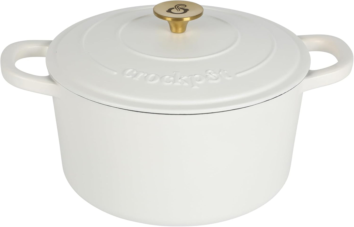 3 Quart Enameled Cast Iron Dutch Oven – Aqua - Curated Catalog D1