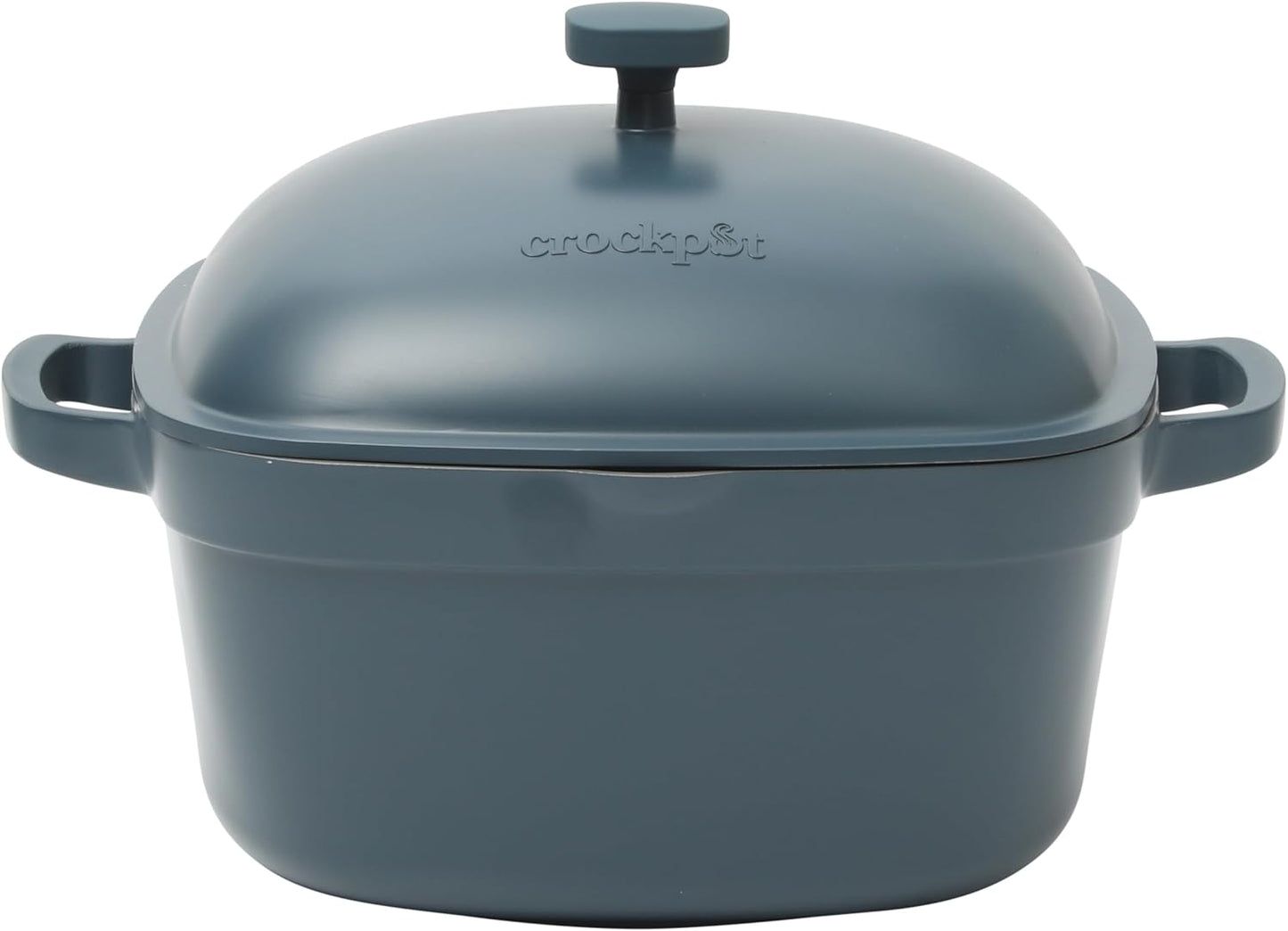 3 Quart Enameled Cast Iron Dutch Oven – Aqua - Curated Catalog T9