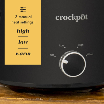 2 Quart Mini Slow Cooker – Classic Compact Cooker - Curated Catalog J4