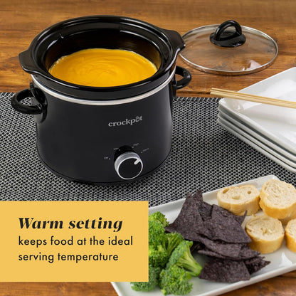 2 Quart Mini Slow Cooker – Classic Compact Cooker - Curated Catalog J4